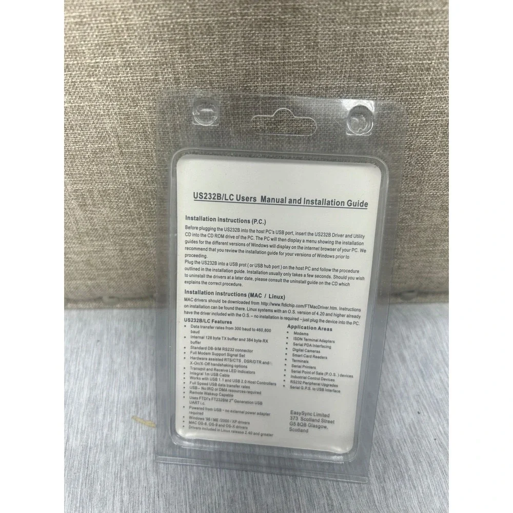 EasySync usb rs232